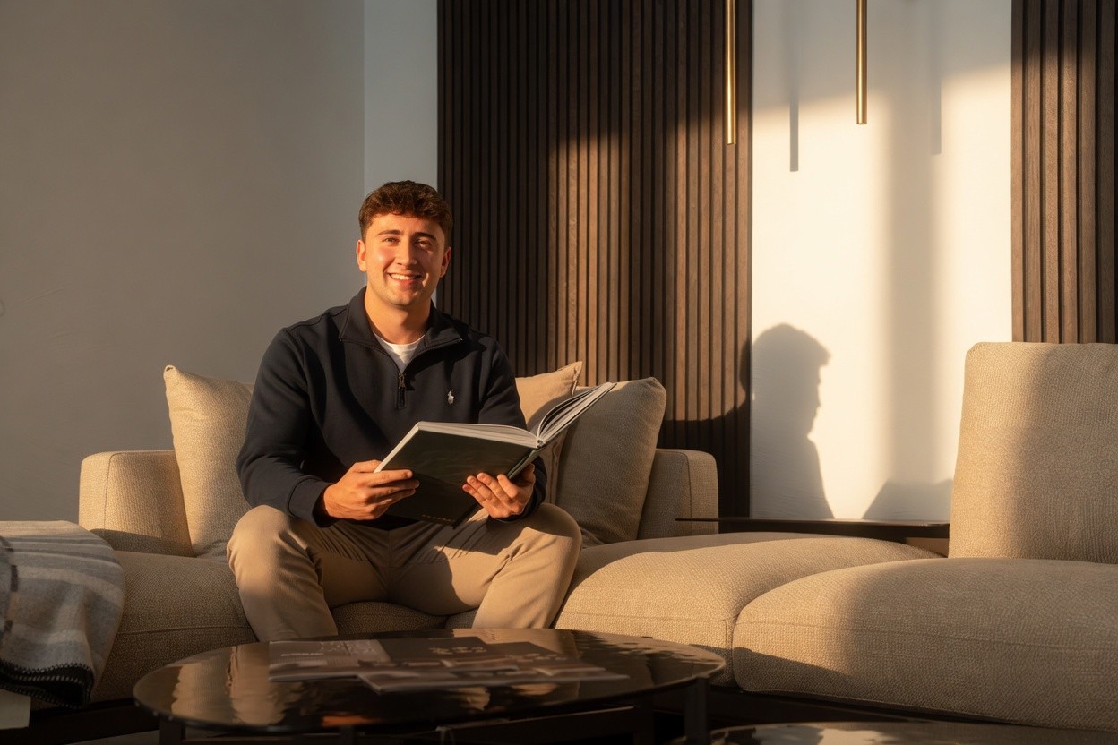 Fabio Heynen, Weiterbildung als Interior Designer