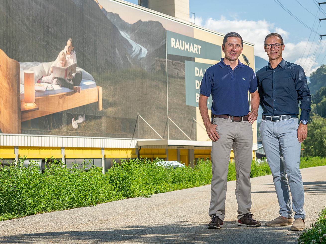 Josef Heynen und Remo Bittel, Geschäftsleitung