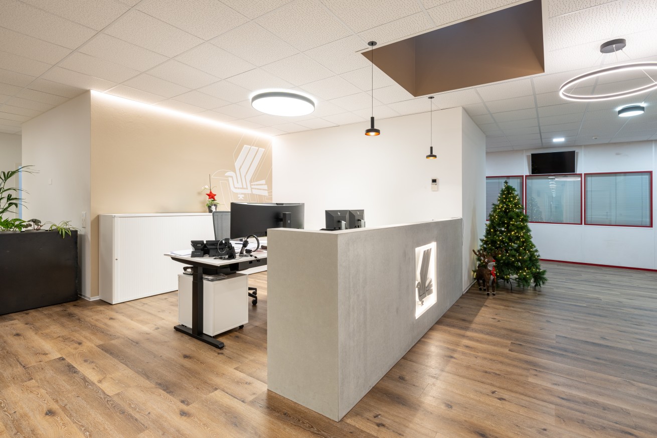 Volken Group – Empfang